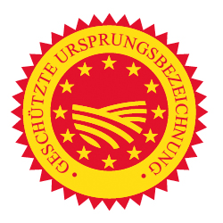 Das Siegel Geschützte Ursprungsbezeichnung