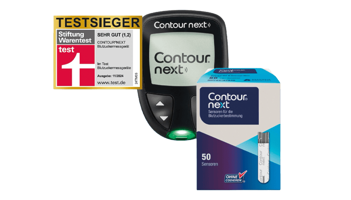 Stiftung Warentest Testsieger CONTOUR NEXT