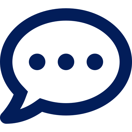 Symbol einer Sprechblase